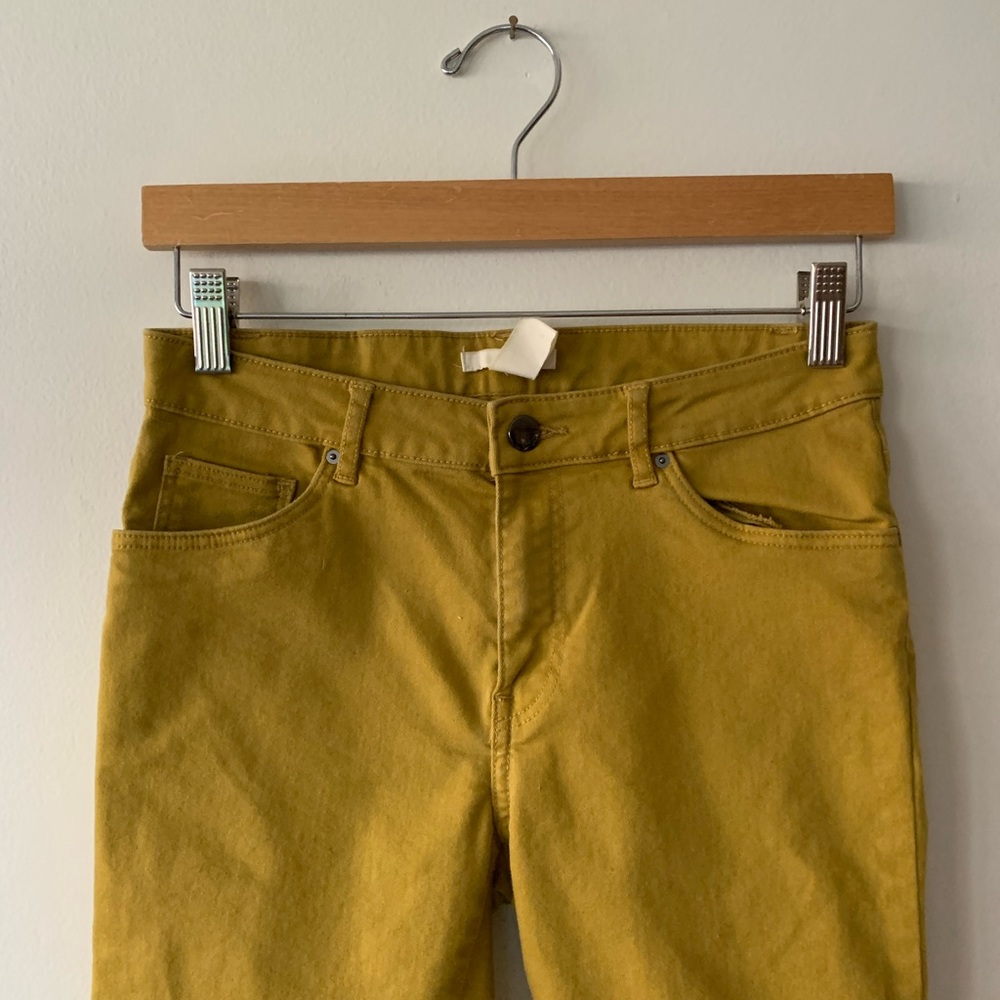 H&M Skinny Jeans in Chartreuse Yellow